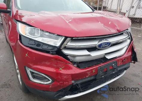 2015 Ford Edge Titanium from USA, damaged, VIN 2FMTK4K94FBB69970